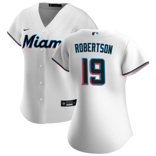 David Robertson Miami Marlins Nike Women's Home Replica Jersey - White