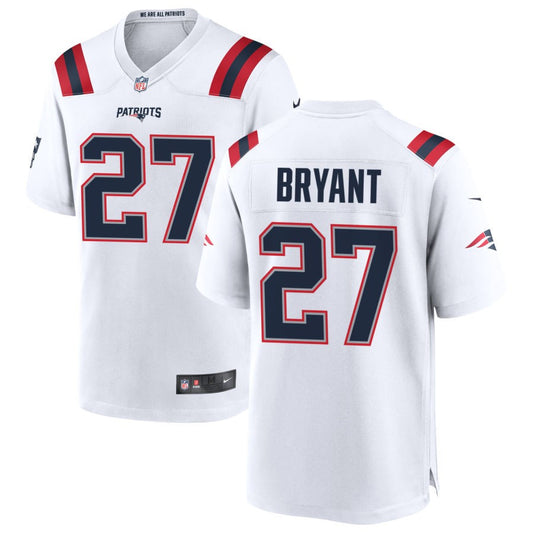 Myles Bryant New England Patriots Nike Game Jersey - White