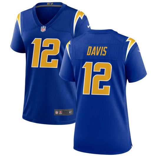 Derius Davis Los Angeles Chargers Nike Women's Alternate Game Jersey - Royal