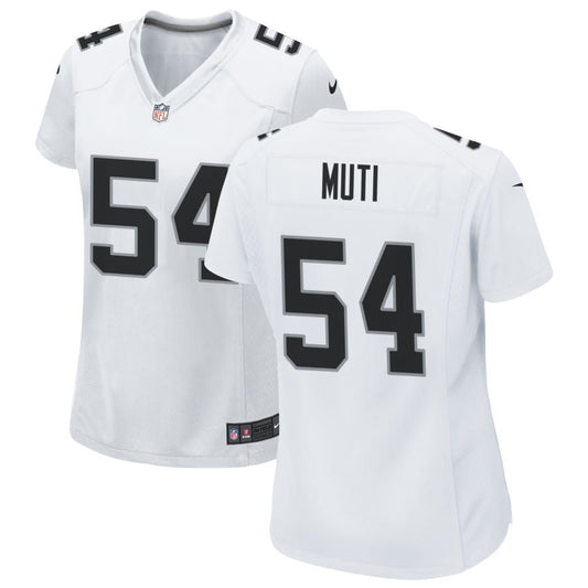 Netane Muti Las Vegas Raiders Nike Women's Game Jersey - White