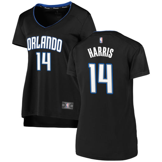 Gary Harris Orlando Magic Fanatics Branded Women's 2019 Fast Break Replica Jersey Black - Icon Edition