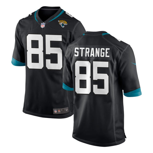 Brenton Strange Jacksonville Jaguars Nike Youth Team Color Game Jersey - Black