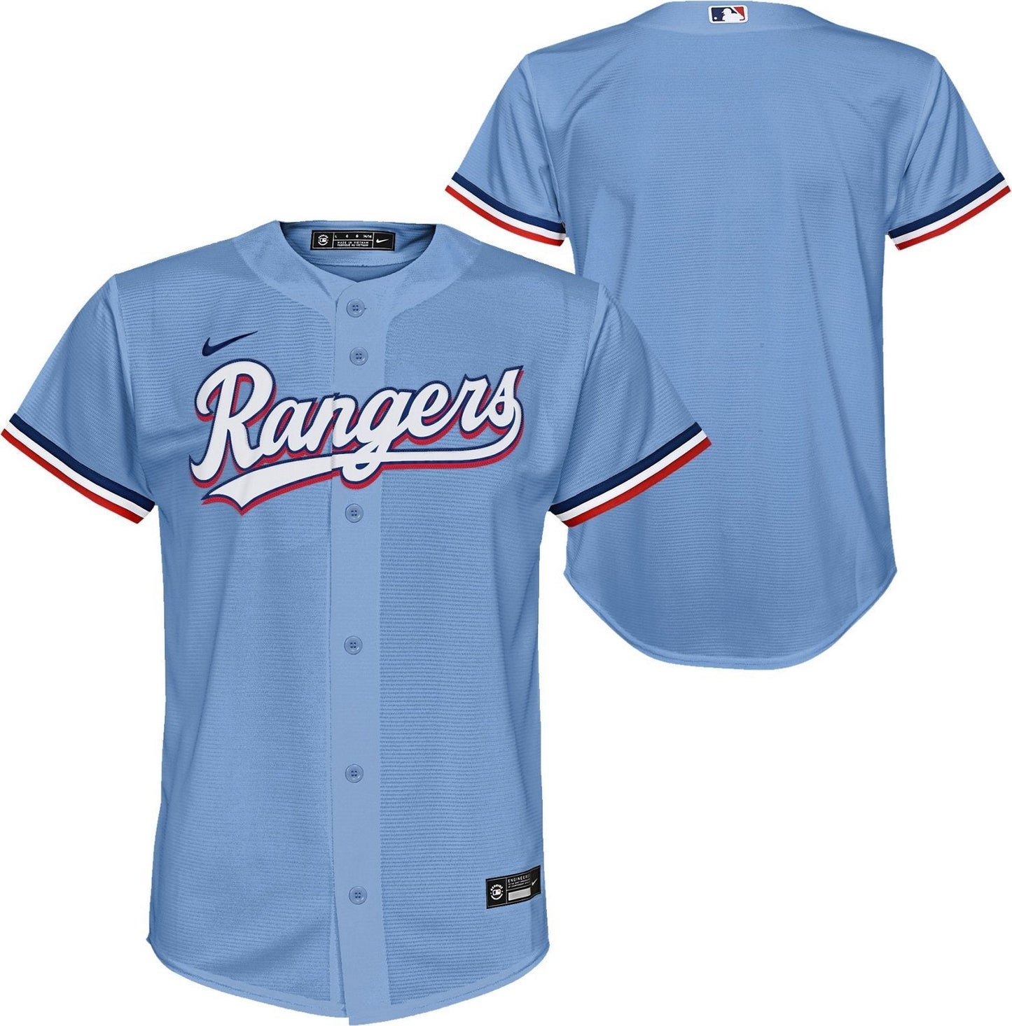 Nike Youth Texas Rangers Away Alternate Replica Jersey