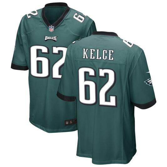 Jason Kelce Philadelphia Eagles Nike Game Jersey - Midnight Green