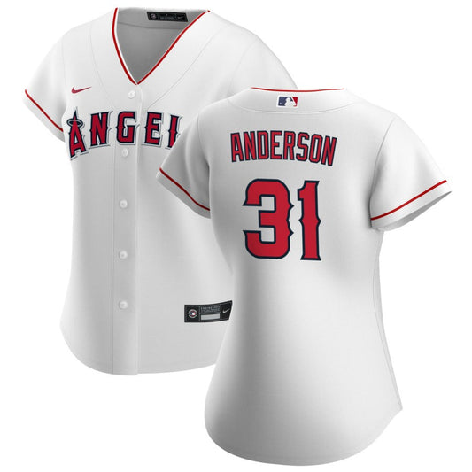 Tyler Anderson Los Angeles Angels Nike Women's Home Replica Jersey - White