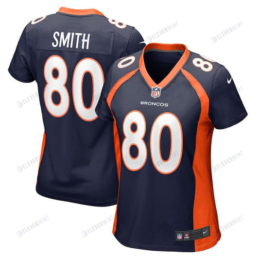 Rod Smith 80 Denver Broncos Women's Jersey - Navy