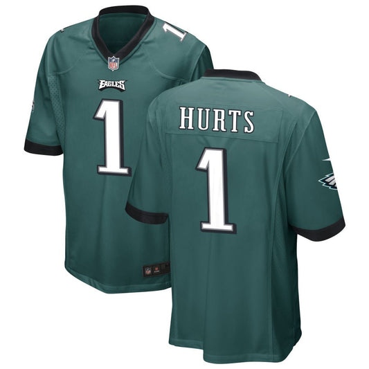 Jalen Hurts Philadelphia Eagles Nike Game Jersey - Midnight Green