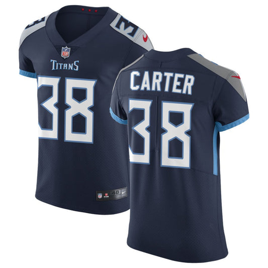 Shyheim Carter Tennessee Titans Nike Vapor Untouchable Elite Jersey - Navy