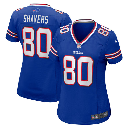 Tyrell Shavers Buffalo Bills Nike Women's Team Game Jersey - Royal