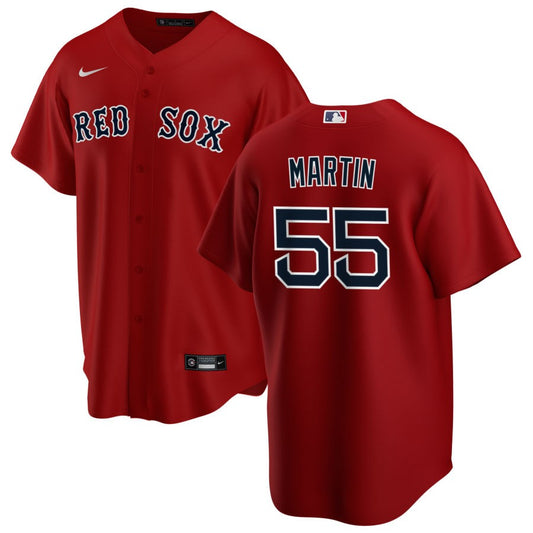 Chris Martin Boston Red Sox Nike Alternate Replica Jersey - Red