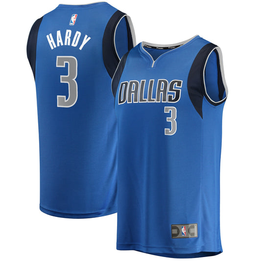 Jaden Hardy Dallas Mavericks Fanatics Branded Youth Fast Break Player Jersey - Icon Edition - Blue