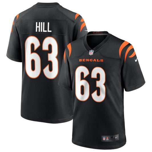 Trey Hill Cincinnati Bengals Nike Game Jersey - Black