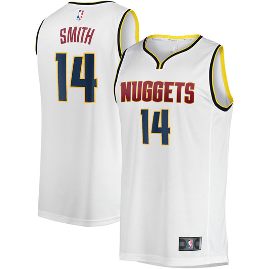 Ish Smith Denver Nuggets Fanatics Branded Youth Fast Break Player Jersey - Association Edition - White