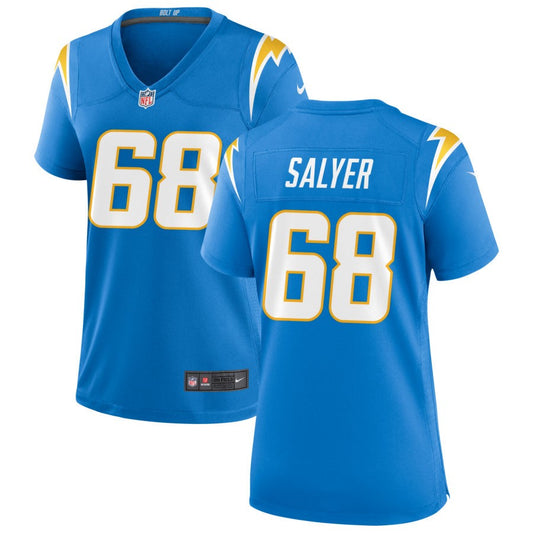 Jamaree Salyer Los Angeles Chargers Nike Women's Game Jersey - Powder Blue