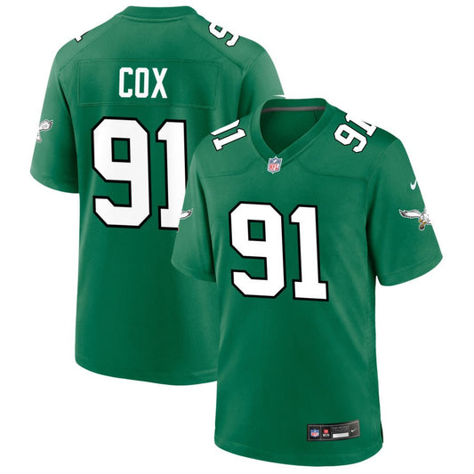 Fletcher Cox Philadelphia Eagles Nike Alternate Game Jersey - Kelly Green