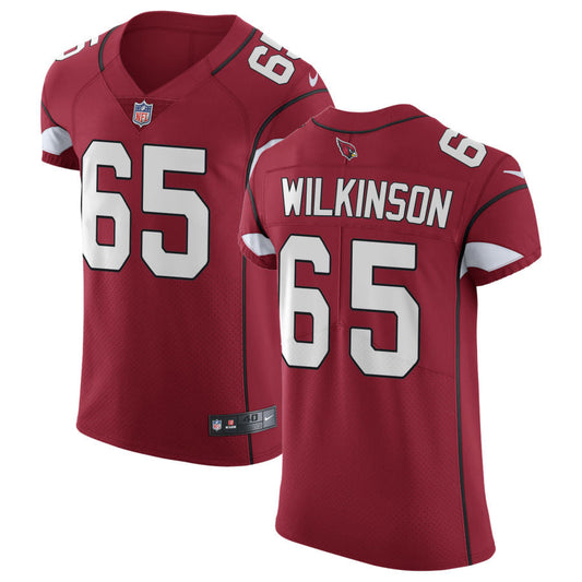 Elijah Wilkinson Arizona Cardinals Nike Vapor Untouchable Elite Jersey - Cardinal