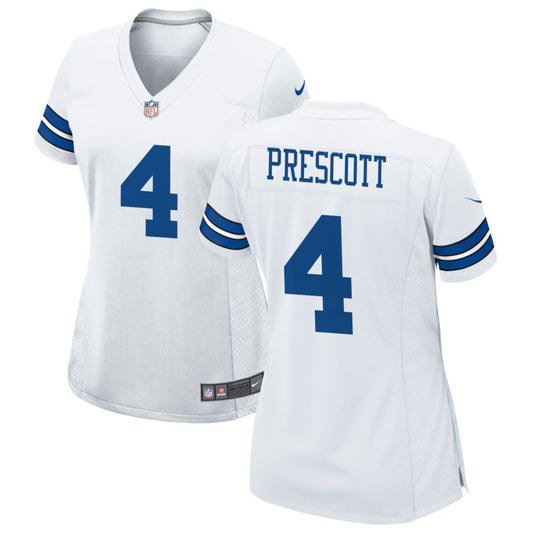 Dak Prescott Dallas Cowboys Nike Women's Game Jersey - White