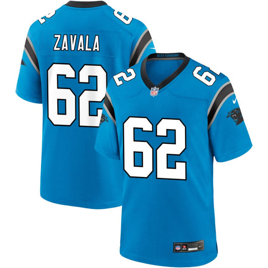 Chandler Zavala  Carolina Panthers Nike Alternate Game Jersey - Blue