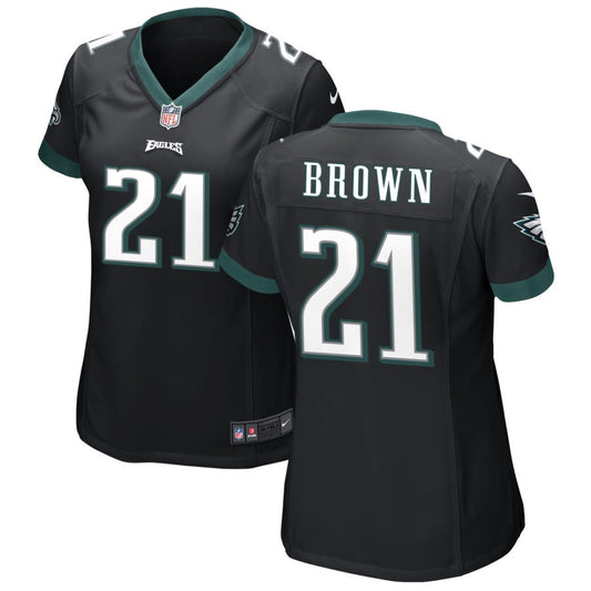 Sydney Brown Philadelphia Eagles Nike Women's Alternate Game Jersey - Black