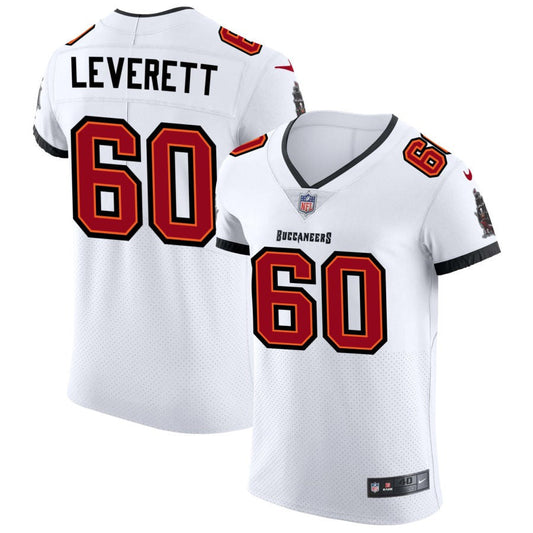 Nick Leverett Tampa Bay Buccaneers Nike Vapor Elite Jersey - White