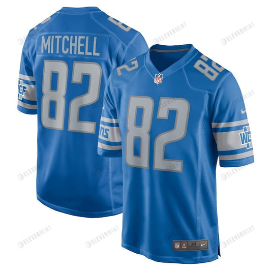 James Mitchell Detroit Lions Player Game Jersey - Blue