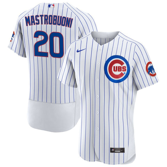 Miles Mastrobuoni Chicago Cubs Nike Home Authentic Jersey - White