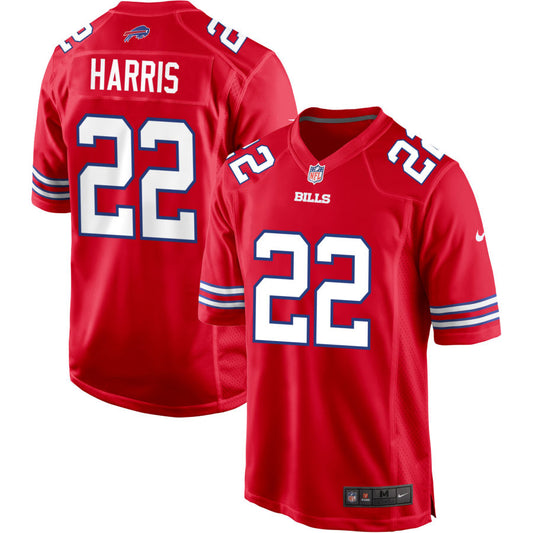 Damien Harris Buffalo Bills Nike Alternate Game Jersey - Red