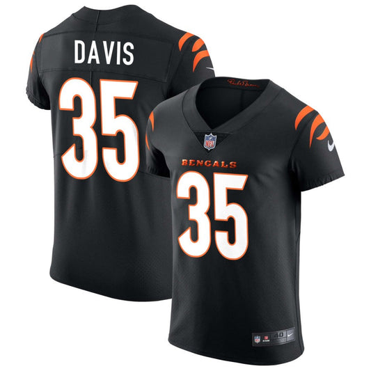 Jalen Davis Cincinnati Bengals Nike Vapor Elite Jersey - Black