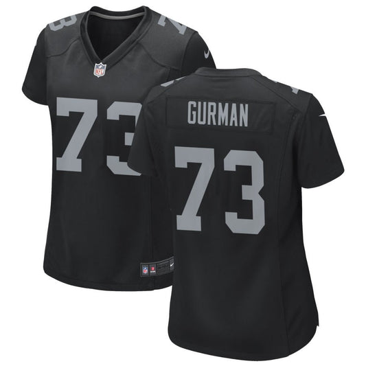 Vitaliy Gurman Las Vegas Raiders Nike Women's Game Jersey - Black