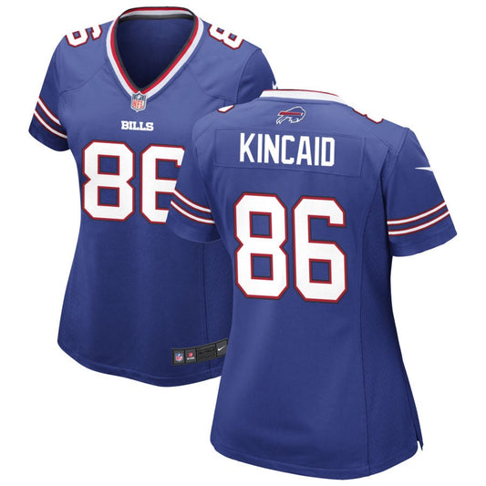 Dalton Kincaid Buffalo Bills Nike Women's Game Jersey - Royal