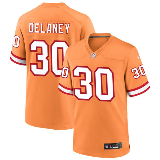 Dee Delaney Tampa Bay Buccaneers Nike Throwback Game Jersey - Orange