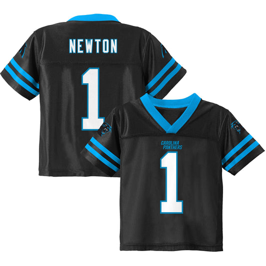 Cam Newton Carolina Panthers Toddler Player Replica Jersey - Black