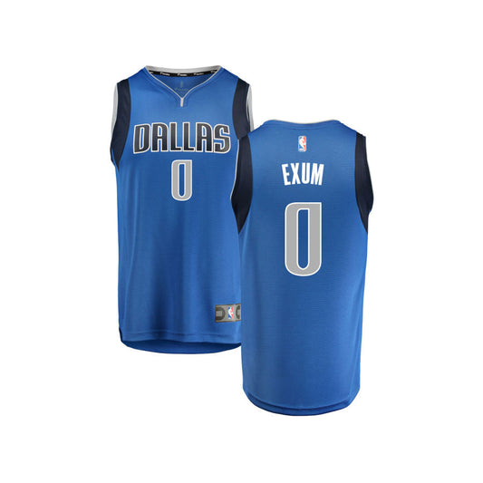 Dante Exum Dallas Mavericks Fanatics Branded Youth Fast Break Replica Jersey Blue - Icon Edition