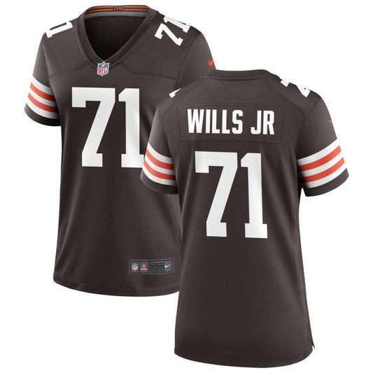 Jedrick Wills Jr Nike Cleveland Browns Women's Game Jersey - Brown