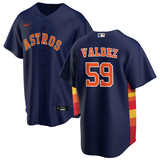 Framber Valdez Houston Astros Nike Alternate Replica Jersey - Navy