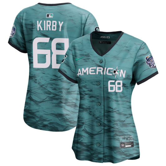 George Kirby  American League Nike Women's 2023 MLB All-Star Game Pick-A-Player Limited Jersey - Teal