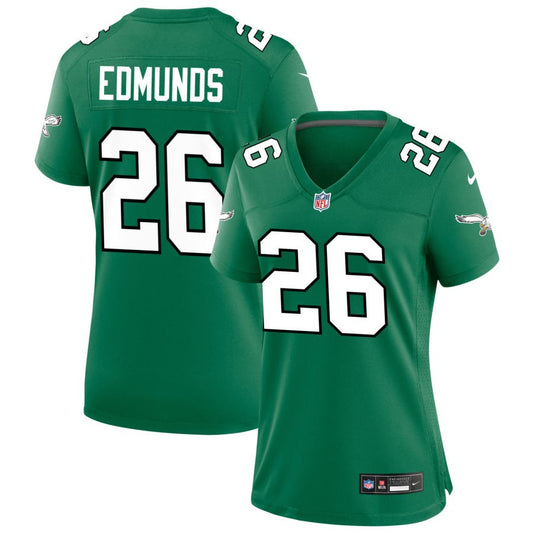 Terrell Edmunds Philadelphia Eagles Nike Women's Alternate Game Jersey - Kelly Green