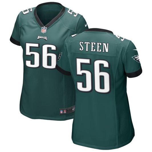 Tyler Steen Philadelphia Eagles Nike Women's Game Jersey - Midnight Green