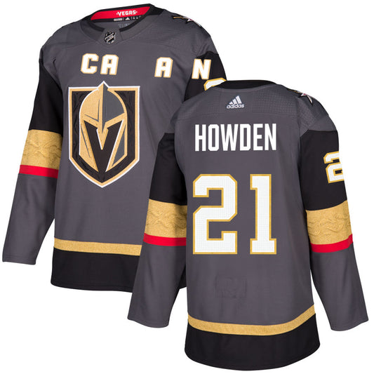 Brett Howden Vegas Golden Knights adidas Alternate Authentic Jersey - Gray