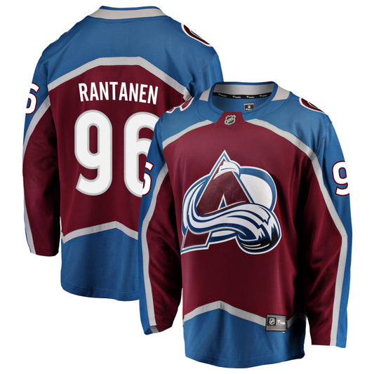 Mikko Rantanen Colorado Avalanche Fanatics Branded Home Breakaway Jersey - Maroon