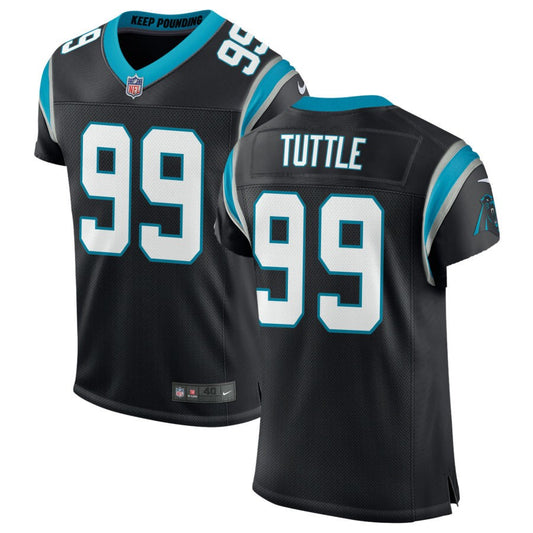 Shy Tuttle Carolina Panthers Nike Classic Elite Jersey - Black