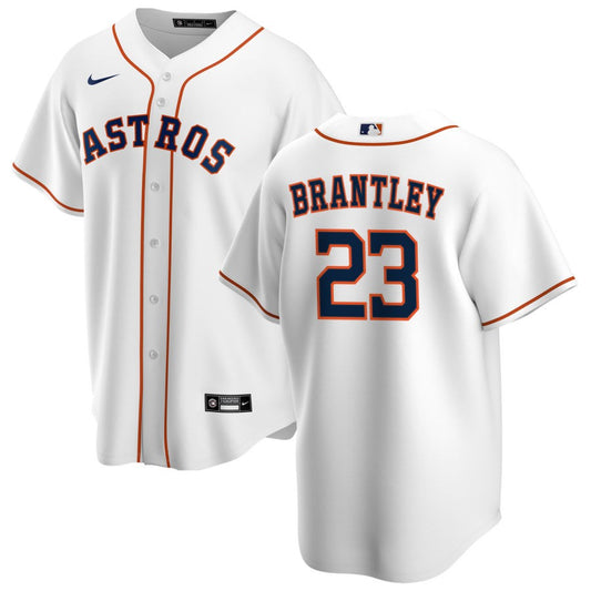 Michael Brantley Houston Astros Nike Youth Home Replica Jersey - White