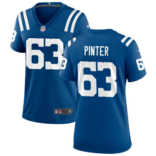 Danny Pinter Nike Indianapolis Colts Women's Game Jersey - Royal