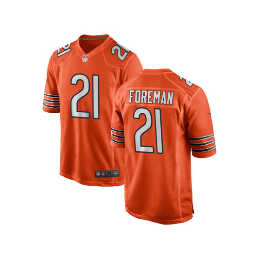 D'Onta Foreman Chicago Bears Nike Youth Alternate Game Jersey - Orange