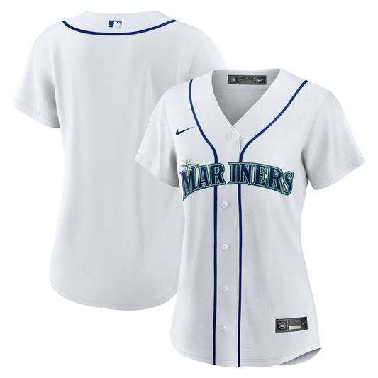 Seattle Mariners Nike Women's Home Replica Team Jersey - White