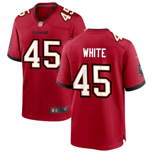 Devin White Nike Tampa Bay Buccaneers Game Jersey - Red