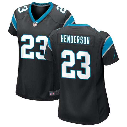 CJ Henderson Carolina Panthers Nike Women's Game Jersey - Black