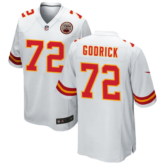 Jason Godrick Kansas City Chiefs Nike Game Jersey - White