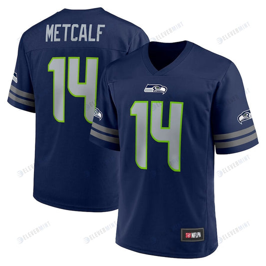 DK Metcalf 14 Seattle Seahawks Men Replica Jersey - College Navy