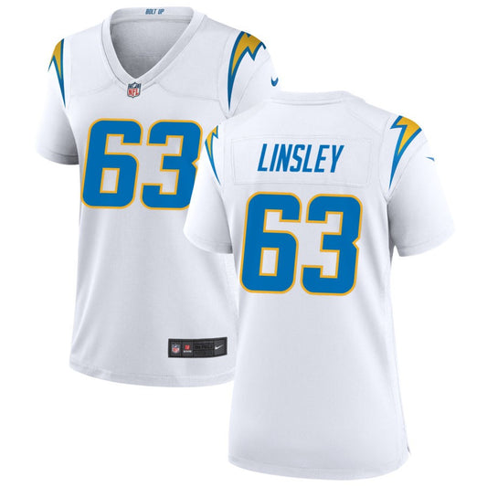 Corey Linsley Nike Los Angeles Chargers Women's Game Jersey - White